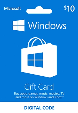 Free Microsoft Gift Card $10